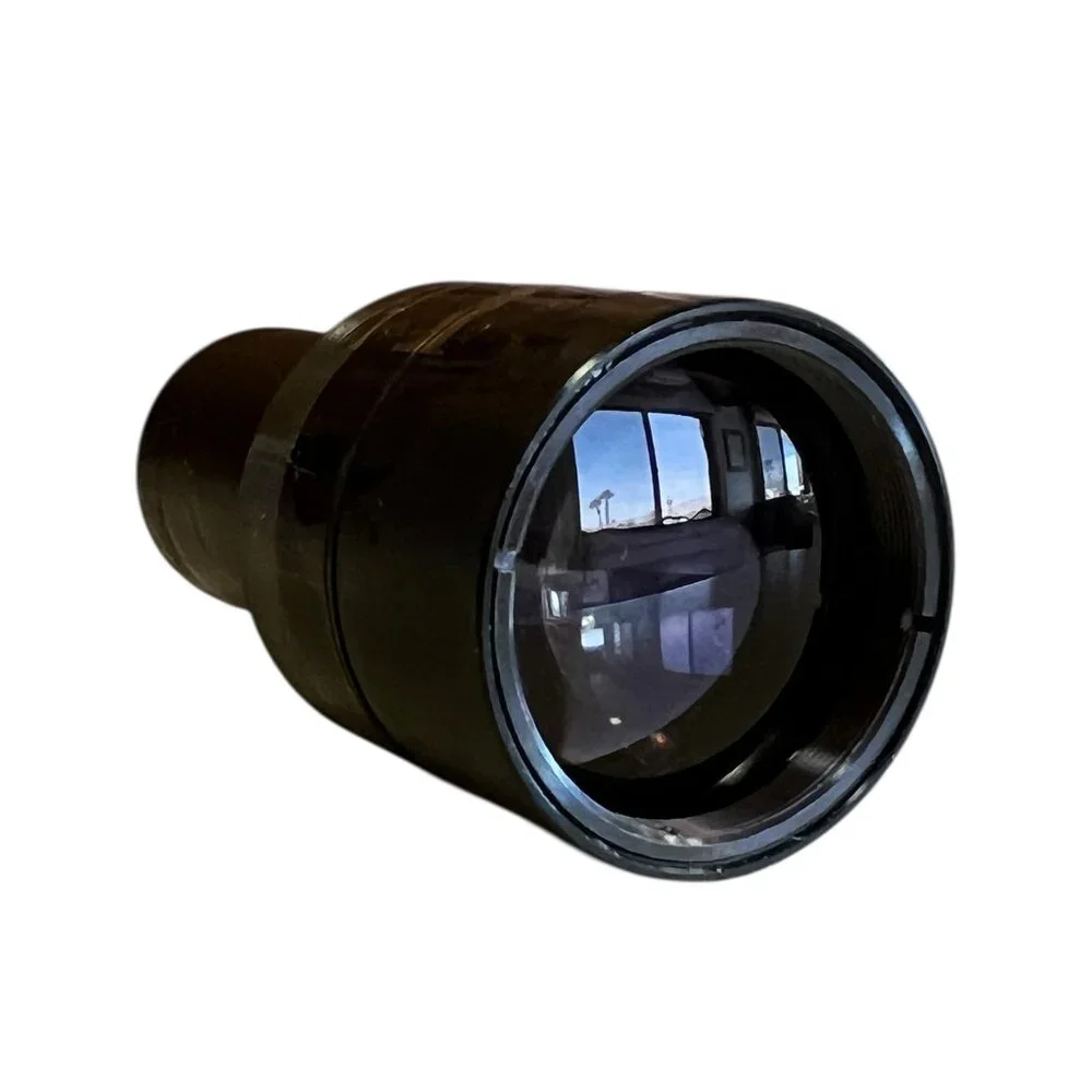 Vintage French Optical Eyepiece Component Magnified Lens 186 500 100 620 New